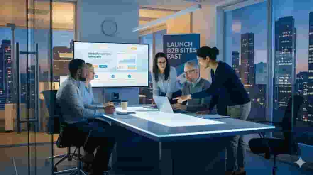 NexForge — Modern B2B Website Template